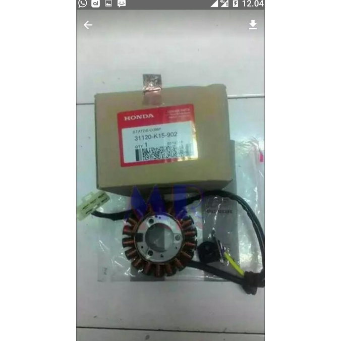 Spul Ori Cb150R Old Spull Cb 150 R Lama Cb150 Sepul Stator Assy Sepull