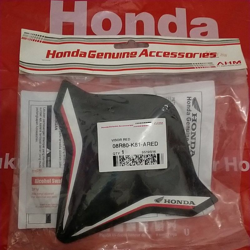 VISOR BEAT FI ESP 2016-2020 ORIGINAL HONDA