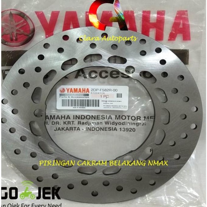 ORIGINAL  PIRINGAN CAKRAM BELAKANG NMAX PIRINGAN CAKRAM NMAX BELAKANG 2DP REAR