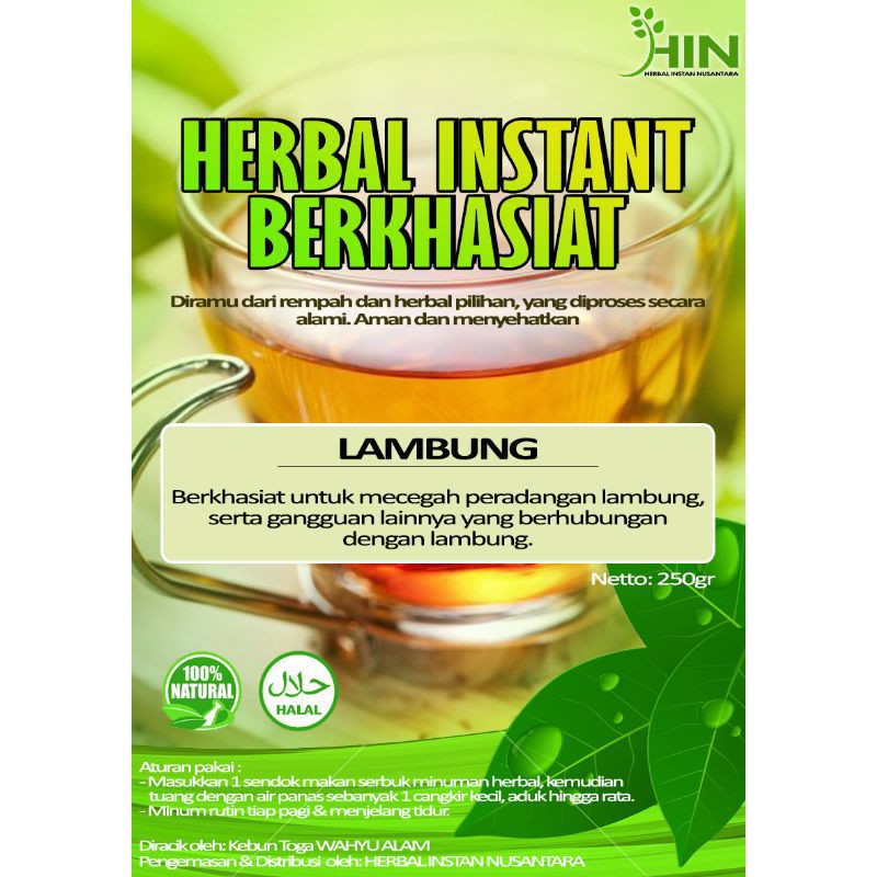 

Herbal Instan - Lambung