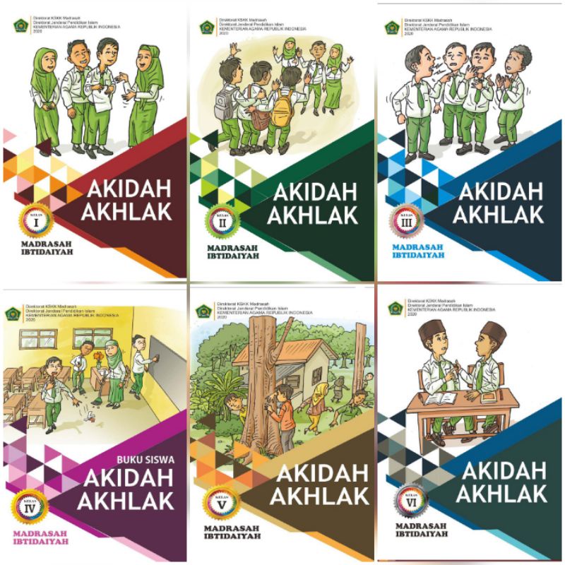 

Buku siswa Akidah Akhlak SD/MI kelas 1 2 3 4 5 6
