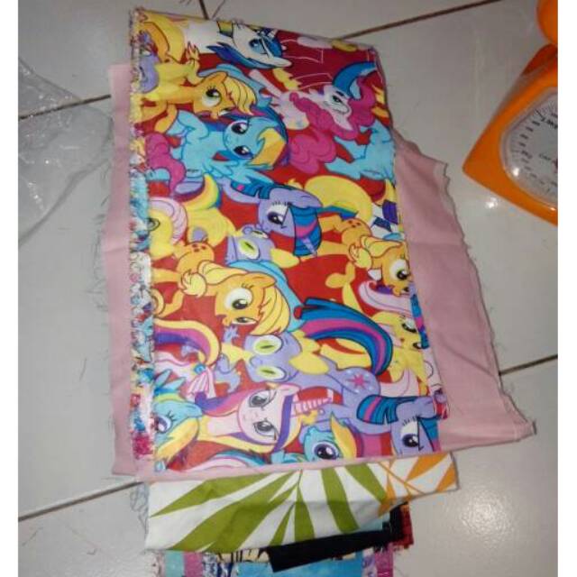 Kain Perca Kiloan Bahan Sprei Kain Perca Katun Shopee Indonesia