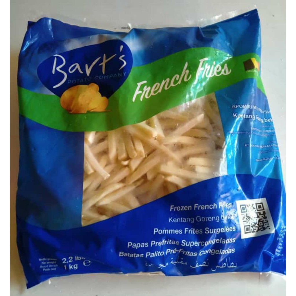 

BART'S French Fries Kentang Goreng (1 Kg)