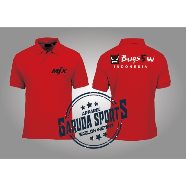 Kaos polo poloshirt DRONE MJX BUGS 5 W