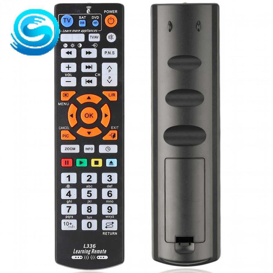 Remot Multi remote TV DVD STB Multy CHUNGHOP Universal Learning IR Remote L336 [Hitam] Grab Medan