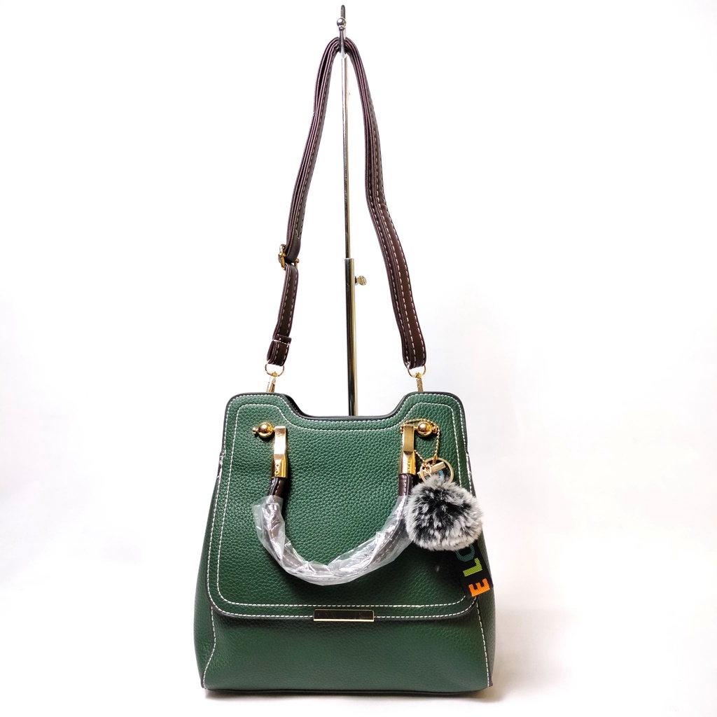 Diskon! Tas Jinjing Selempang Handbag Fashion Wanita Import Murah 3018 Gratis Gantungan Tas