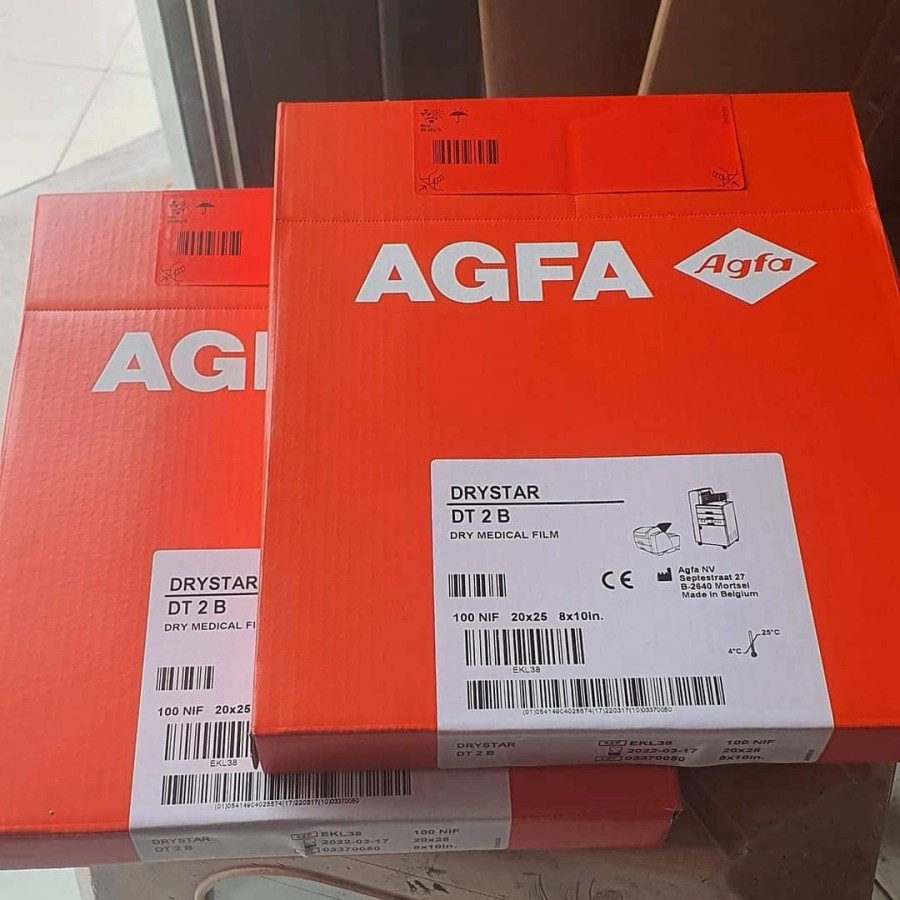 FILM X-RAY AGFA DT2B 8X10