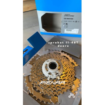 SPROCKET SHIMANO M4100 10 SPEED 11 46T