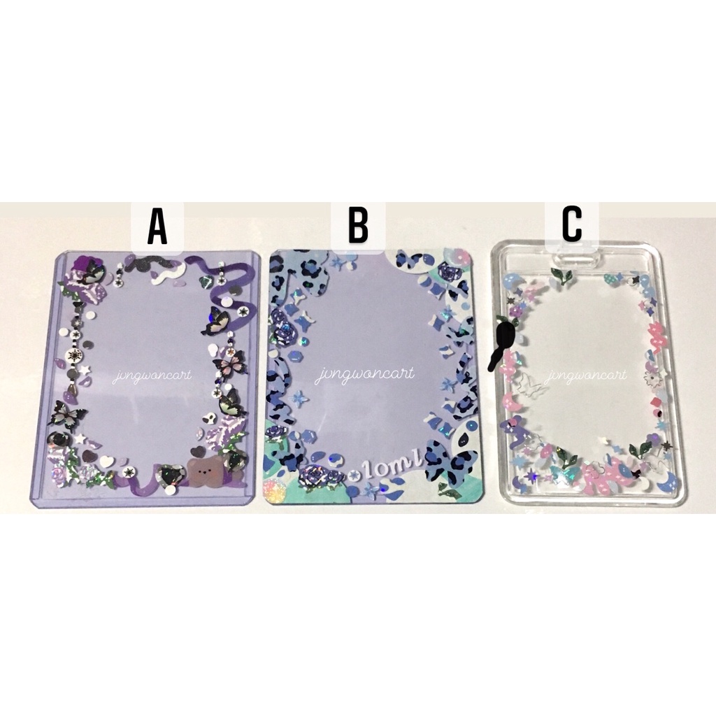 [READY STOCK] TOPLOADER ACRYLIC DECO for pc Photocard (baca desc)
