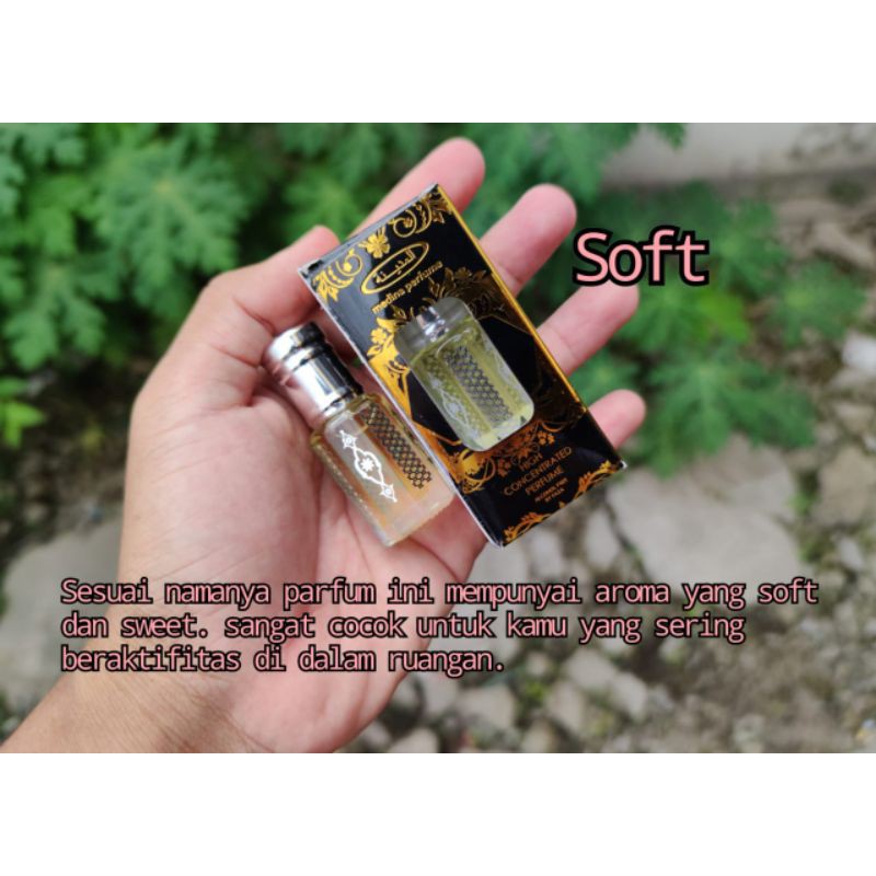 parfum soft/parfum arab/parfum sholat/minyak wangi non alkohol