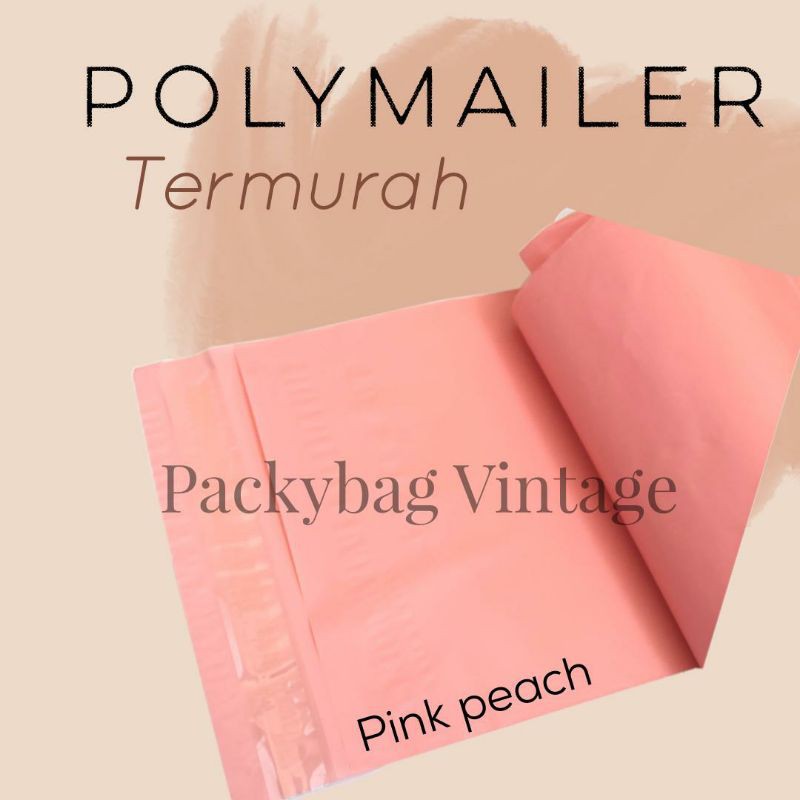 (SATUAN) POLYMAILER MURAH PINK SERIES - PLASTIK PACKING