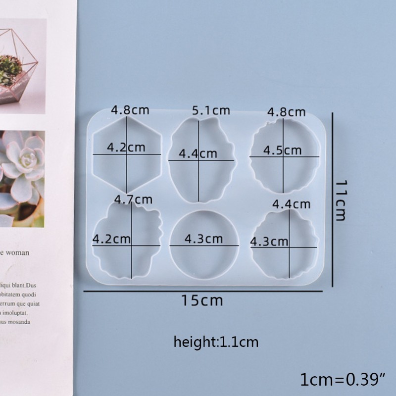 Cetakan Resin Bentuk Hewan Peliharaan Bahan Silikon Untuk Kerajinan Tangan