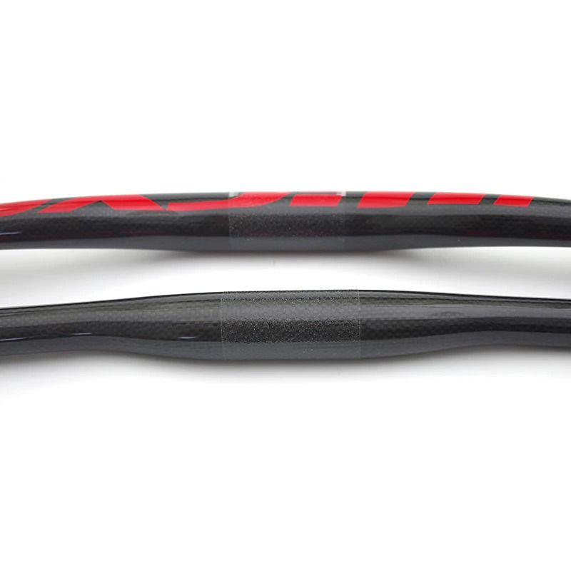 ULLICYC MTB Bicycle Handlebar Sepeda Carbon Fiber 720 mm - CB186 - Red