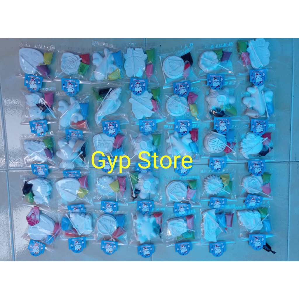 

Paket 20pcs Patung Cotonbud dan cat air