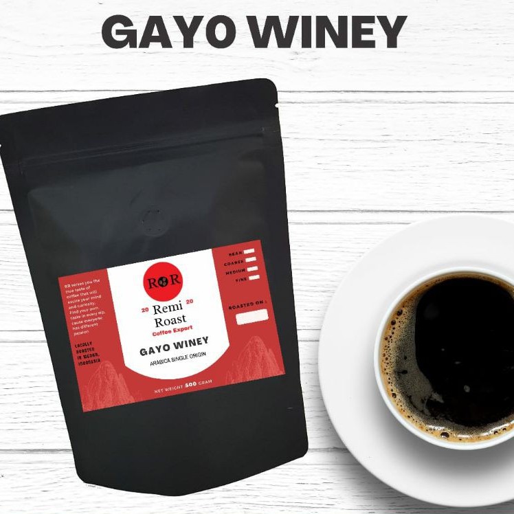 

KOPI ARABIKA GAYO WINEY 500 GRAM BUBUK / BIJI