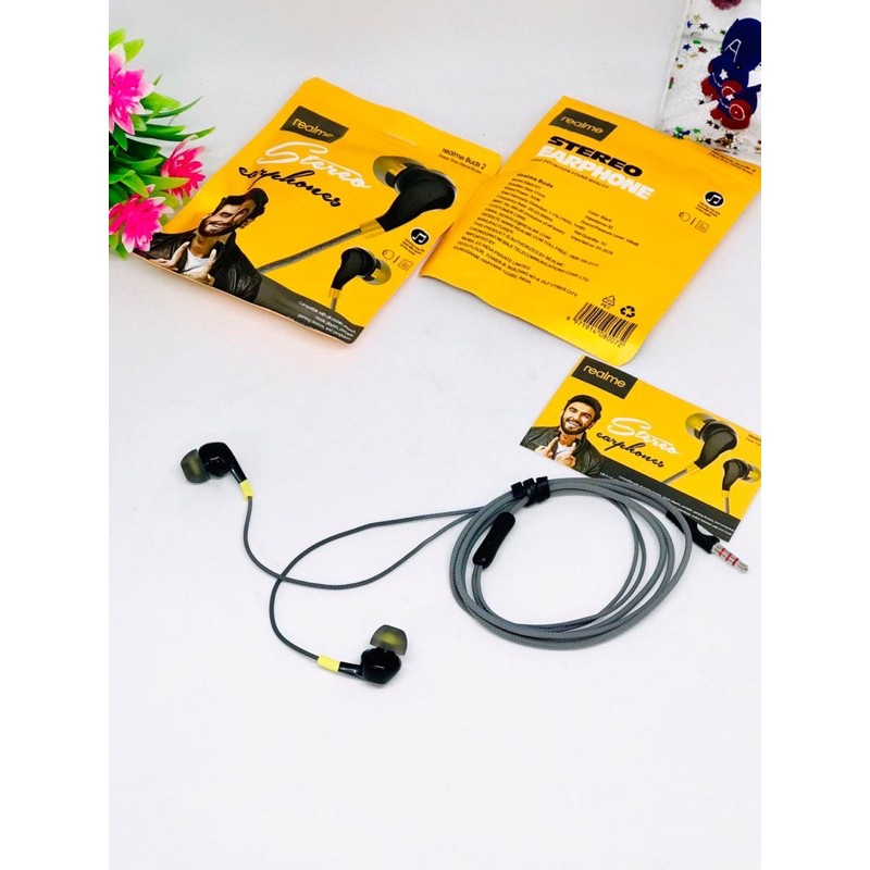 HANDSFREE REALME AT-038 NEW MUSIC EARPHONE AT038 ORIGINAL EXTRA BASS