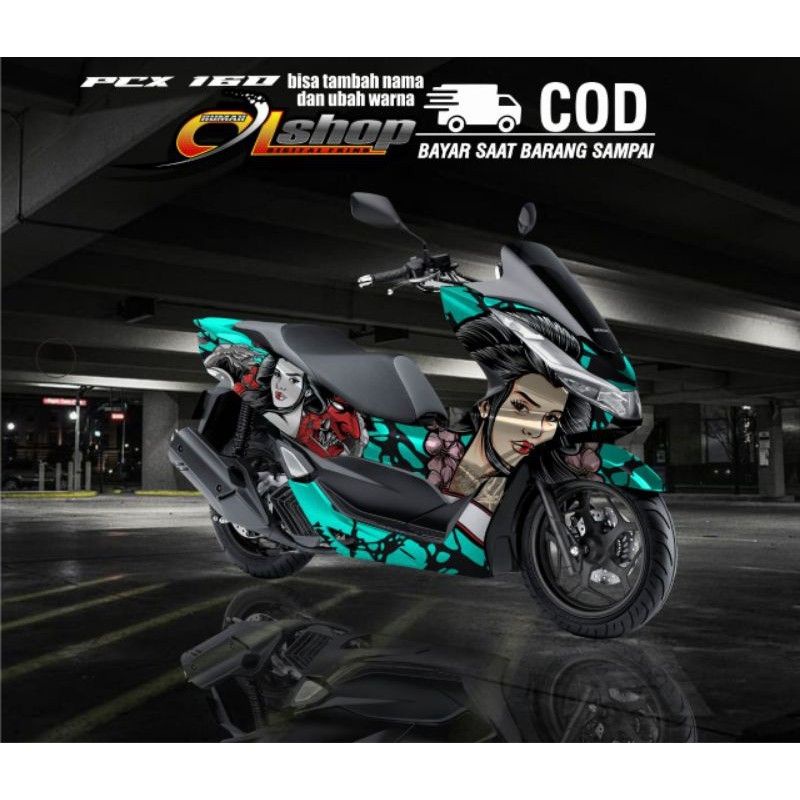 sticker decal full body pcx 160 yakuza tosca