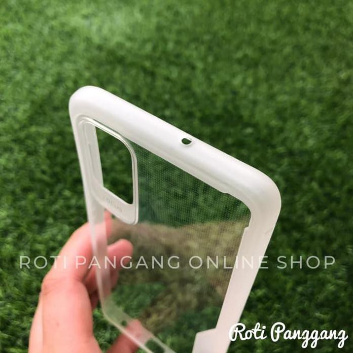 SAMSUNG GALAXY A51 Case Focus Premium Softcase Transparant Casing Putih