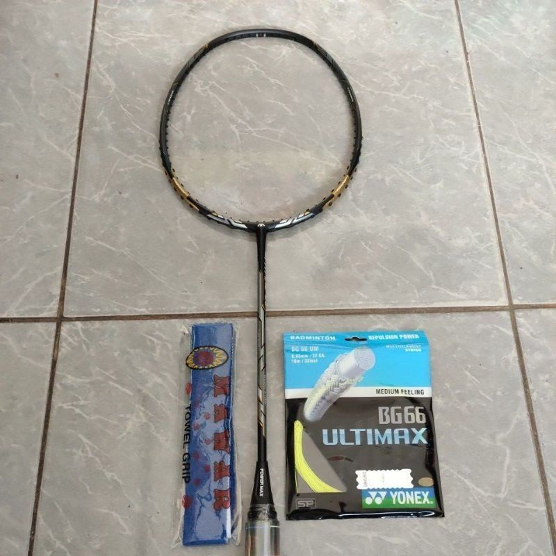 RAKET BADMINTON POWERMAX SPITFIRE 68 MAX TENSION 33LBS