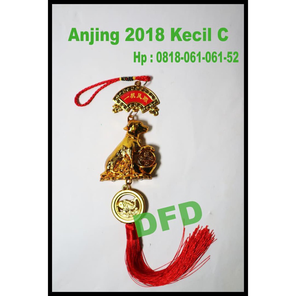 

Hot Price Hiasan Imlek / Pohon Angpao ( Gantungan Shio Anjing Kecil C 2018 )