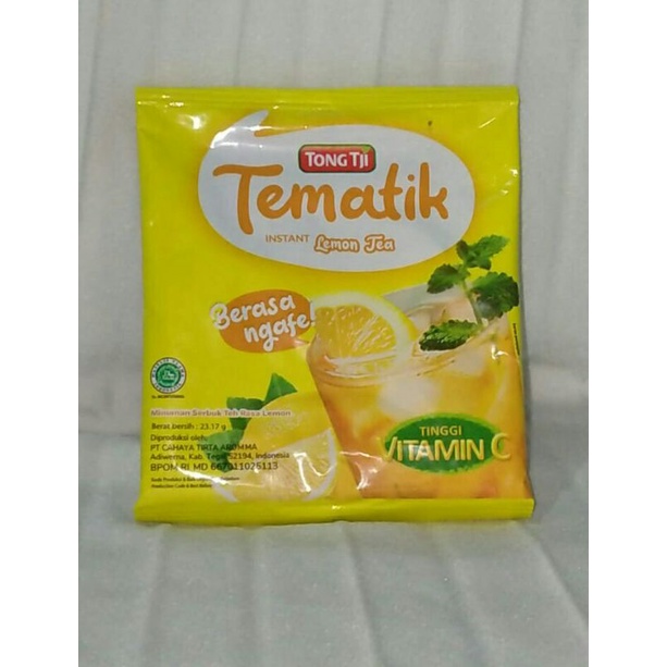 

TONG TJI TEMATIK LEMON TEA