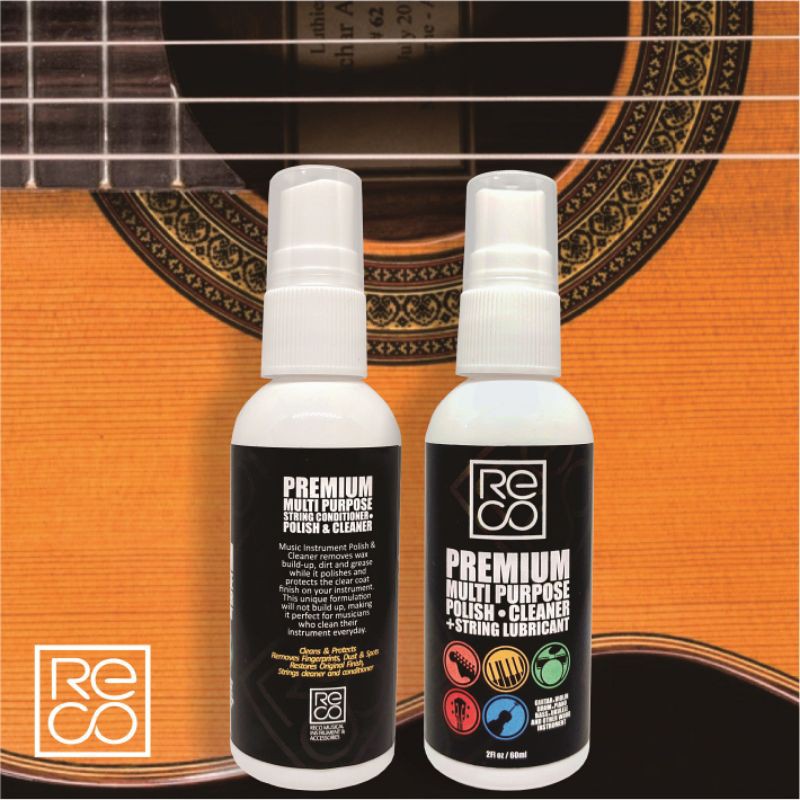 Multipurpose Instrument cleaner &amp; polish - pembersih alat musik no bks