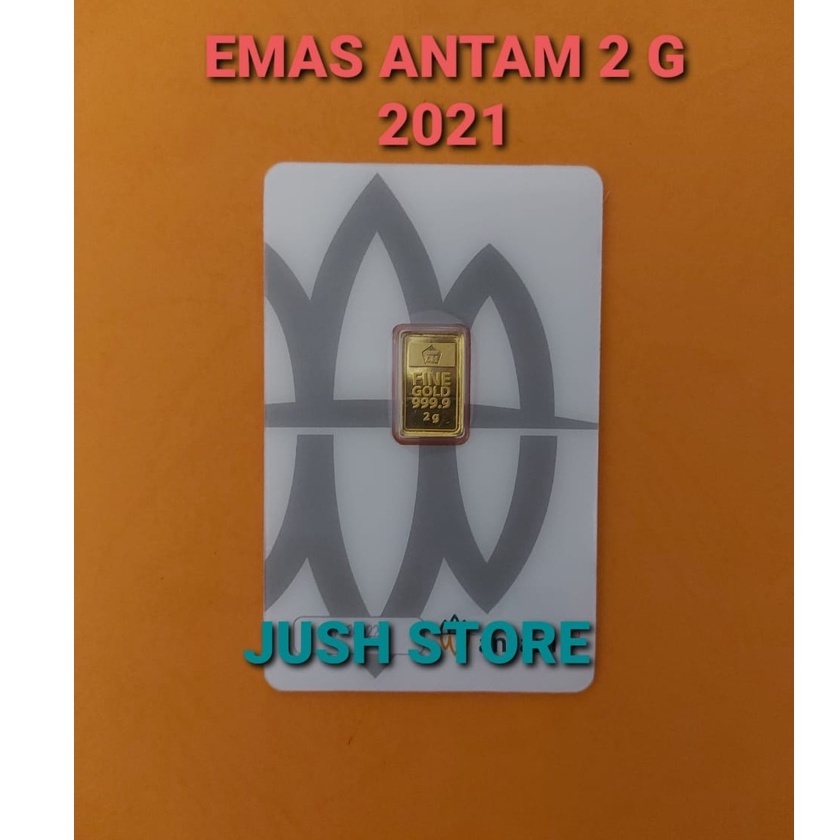 LOGAM MULIA ANTAM 2 GRAM EDISI PRESS / EMAS ANTAM 2 GRAM / EMAS 2 GRAM 2021 2022