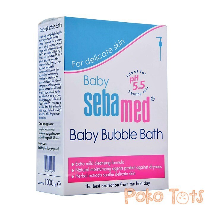 Sebamed Baby Bubble Bath 1000ml Sabun Mandi Bayi 1 Ltr WHS