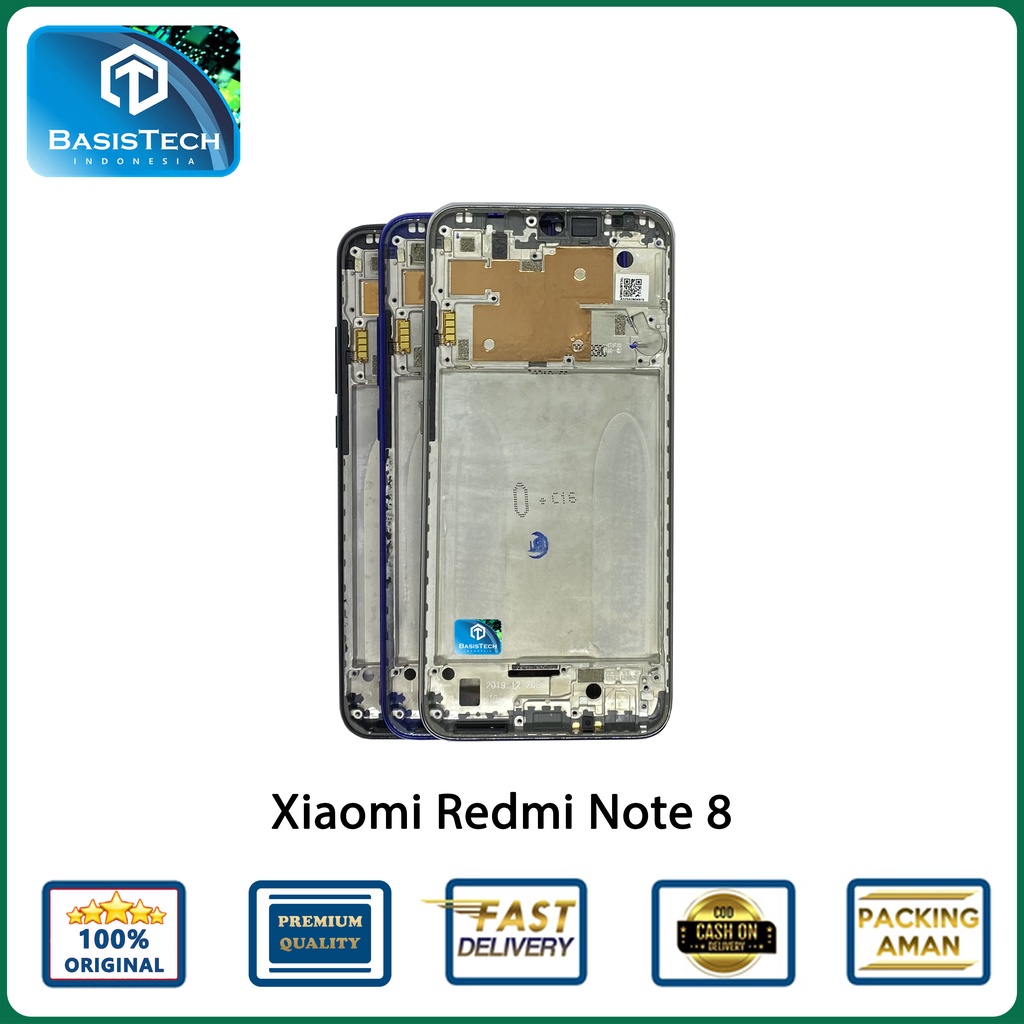 FRAME TATAKAN LCD XIAOMI REDMI NOTE 8 ORIGINAL QUALITY