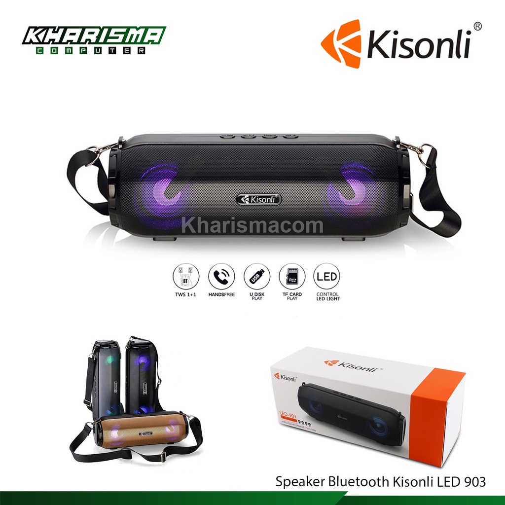 Speaker Bluetooth Kisonli LED 903 / Speaker bluetooth