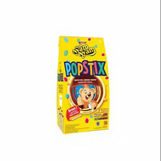 

TERMURAH Nyam Nyam Popstix 48 gram - NyamNyam Pop Stick - Grosir Nyam Nyam Murah - Nyam Nyam Stick9