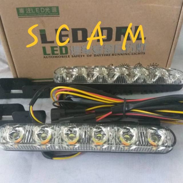 Lampu DRL running sein led