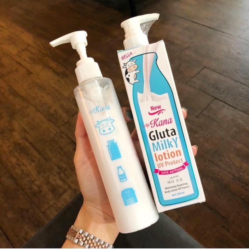 KANA GLUTA MILK BODY LOTION ORIGINAL THAILAND 100%