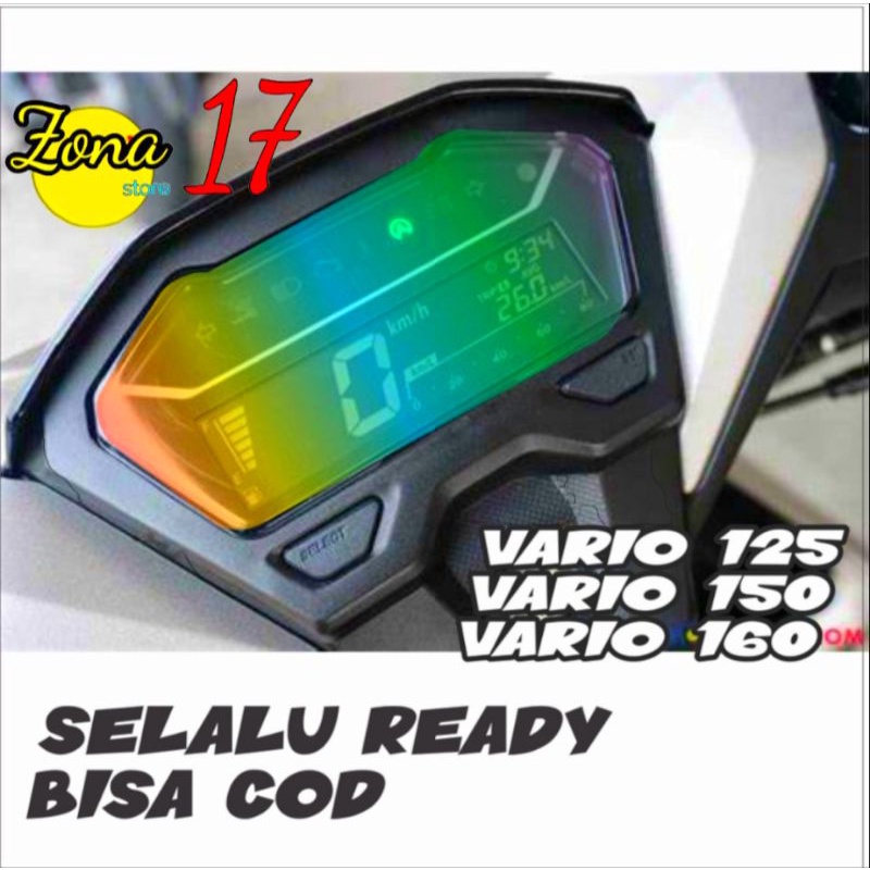 STIKER ANTI GORES SPEDOMETER VARIO NEW 125 150 160 CC STICKER ANTI GORES SPEDOMETER VARIO NEW 125 15