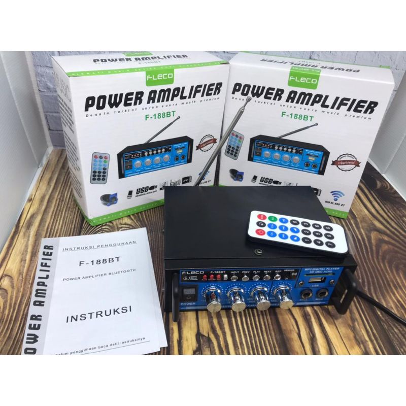 POWER AMPLIFIER BLUETOOTH F-188BT/ POWER AMPLIFIER MINI / AMPLIFIER Bluetooth / karauke