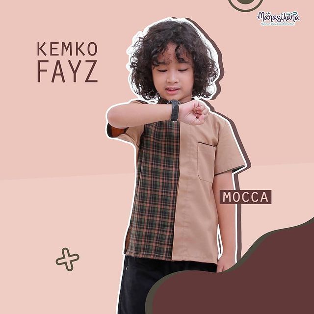 CUCI GUDANG KEMEJA ATASAN KOKO ANAK FAYZA ORIGINAL MANASIKANA LAKI-LAKI