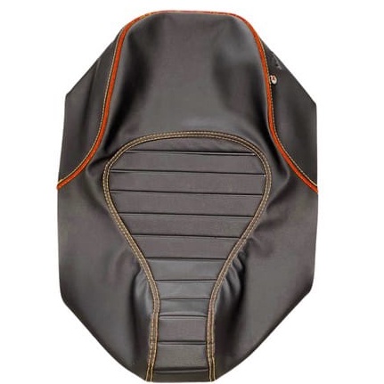 Kulit Caferace Jok Genio custom Modifikasi - Sarung Jok Genio custom Caferace Modifikasi - Cover Jok