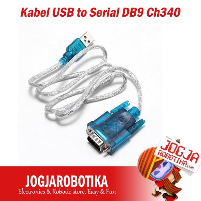 KABEL USB TO SERIAL VD A-47 DB9 CH340