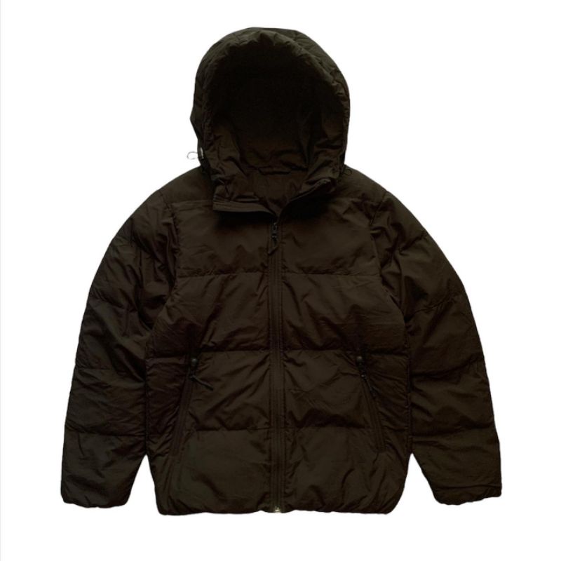 Puffer black jacket GU by Uniqlo