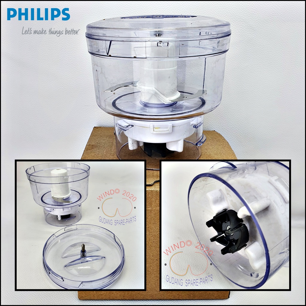 CHOPPER DAGING PHILIPS | GELAS BLENDER PENGGILING DAGING PHILIP HR 2115 HR 2116 HR 2061 HR 2071