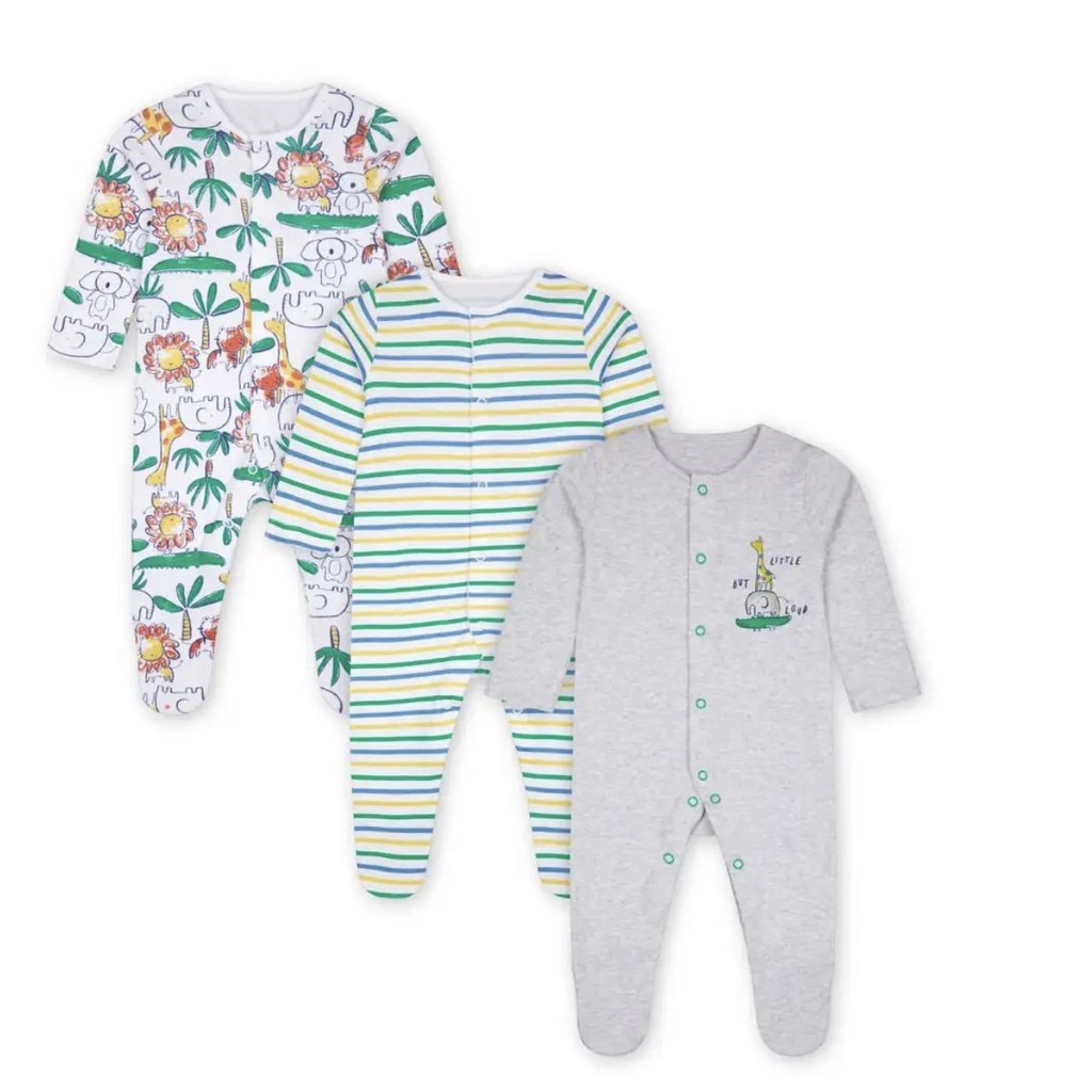 1pcs SLEEPSUIT MOTHERCARE 1 - 3 / 18 - 24 bulan sleep suit  Tutup Kaki ada Penutup tangan