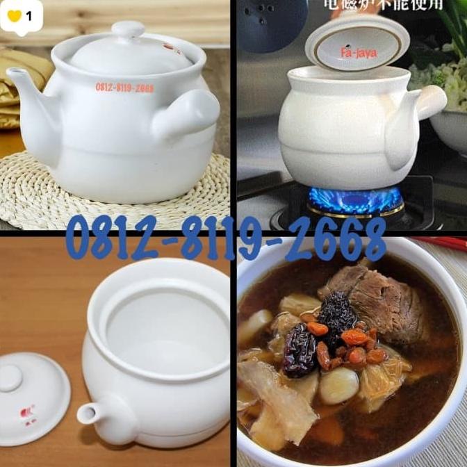 panci keramik masak obat herbal