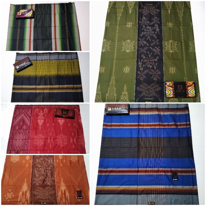 REAL PICT BISA COD sarung gajah duduk kembang mangga kembang gold liris mangga pesona warna hitam wa