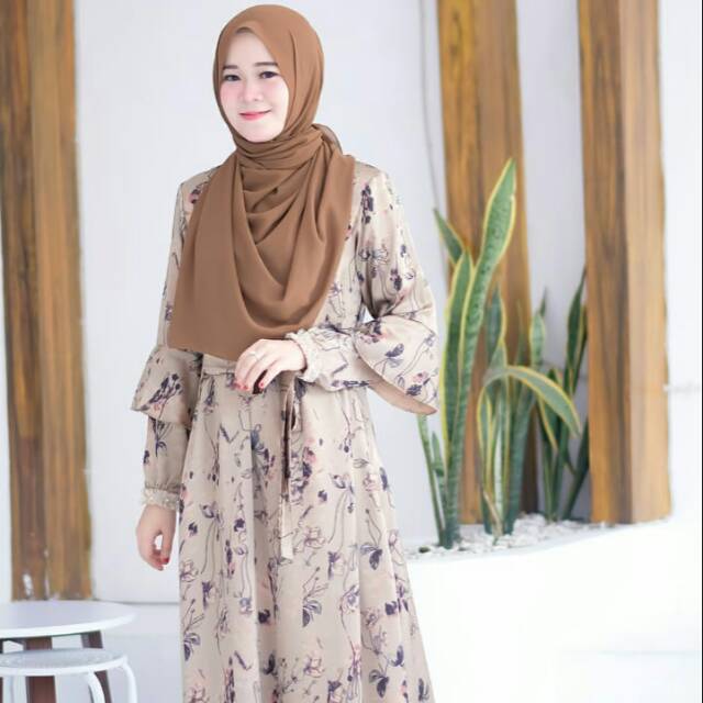 Gamis mecca seri 6 by adzkia hijab syari baru