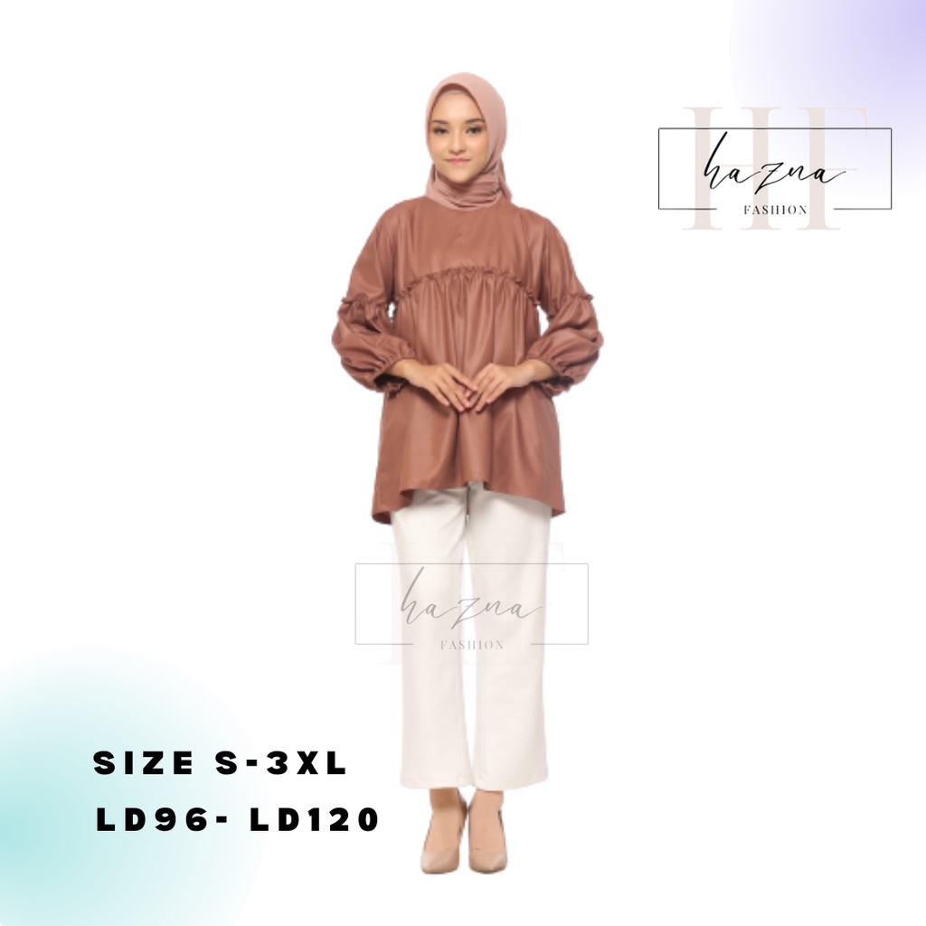 Atasan Wanita Remaja Katun / Blus Babydoll Mili Tunik Remaja Simple