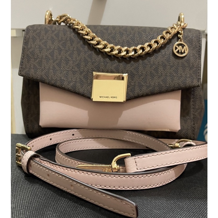 MK Lita medium pink brown