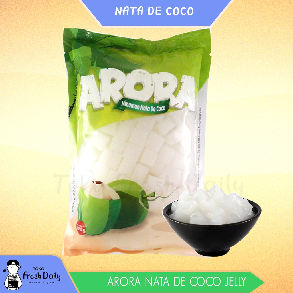 

NATA DE COCO ARORA JELLY 500 gram