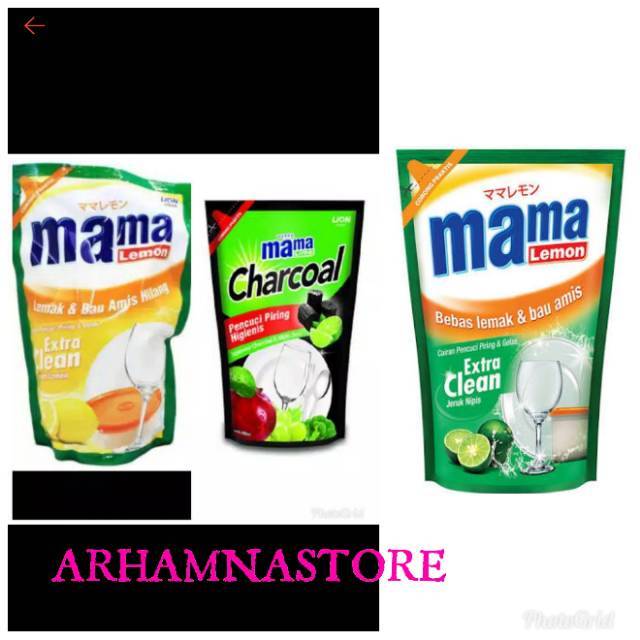 Mama lemon/extra clean/charcoal/mamalemon jeruk nipis 780ml