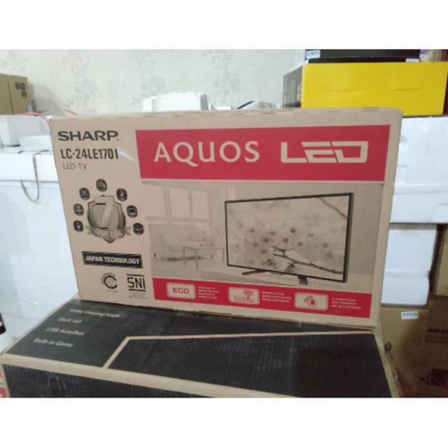 Led tv 24" sharp LC-24LE1701