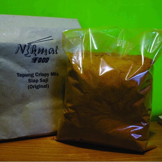

Tepung Mix Crispy Siap Saji PEDAS 1kg